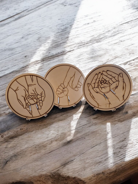 Hospital bracelet keepsake