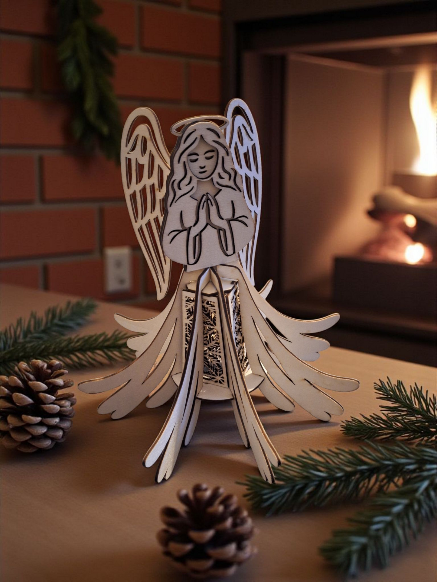 Christmas Angel lantern