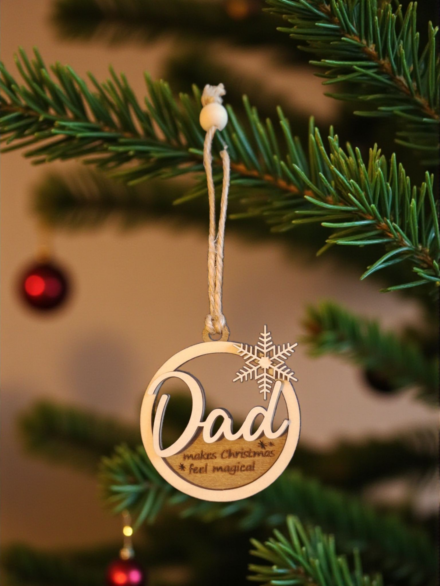 Christmas tree decoration Family