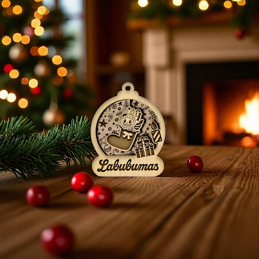 Labubu Christmas tree decoration