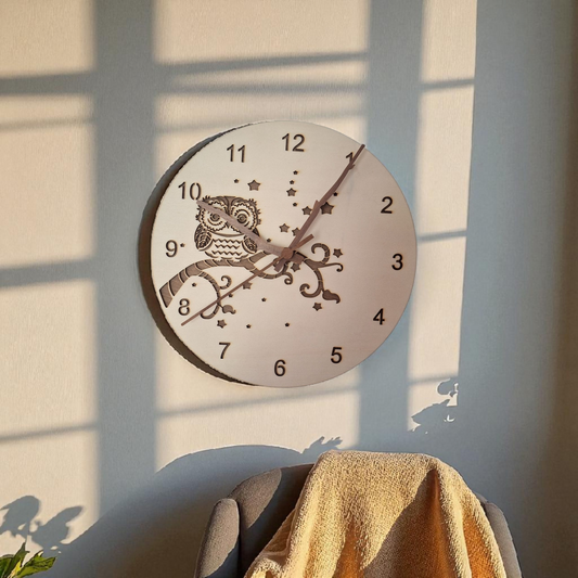 Owl clock